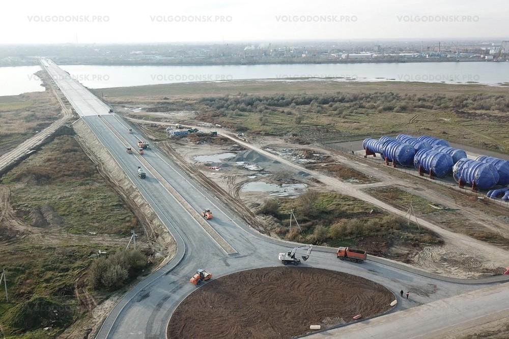 В Волгодонске дорогу в створе третьего моста хотят построить за девять месяцев