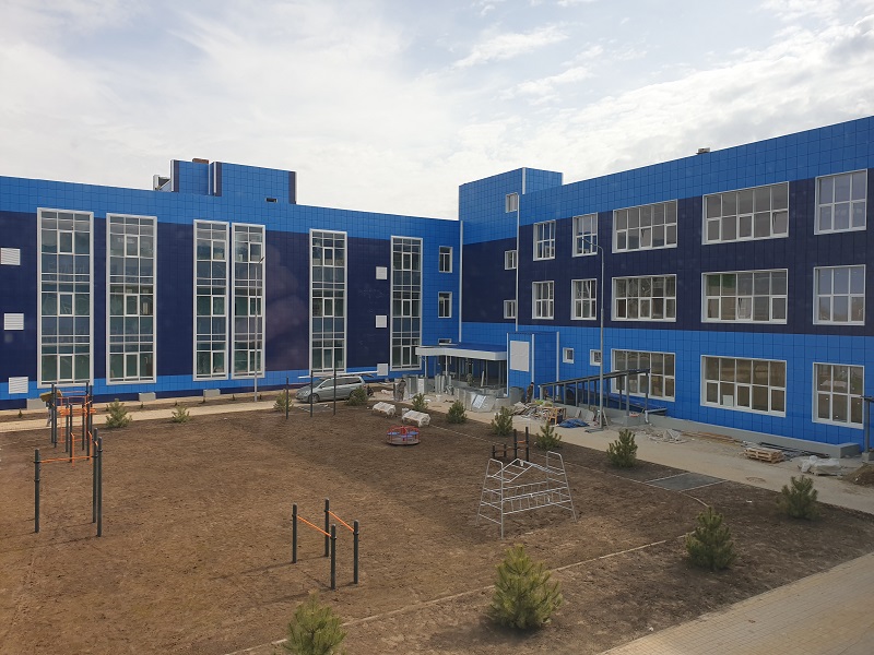 Новая школа «Юнона» в квартале В-9