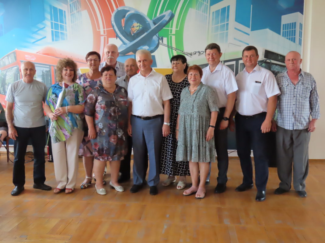 45 лет на дорогах Волгодонска: МУП «ГПТ» отметило свой юбилей