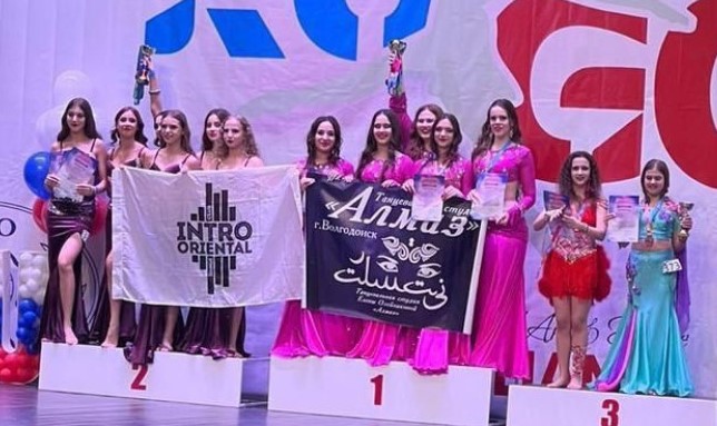 Танцоры студии «Алмаз» заняли пьедестал на Всероссийском чемпионате